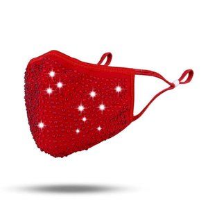 Bling Face Mask Rhinestone Face Mask